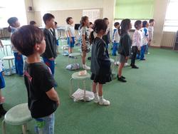 2年生音楽の授業