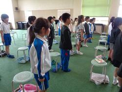 2年生音楽の授業