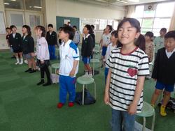 2年生音楽の授業