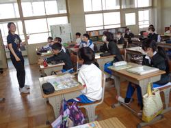 5年生尿検査について説明