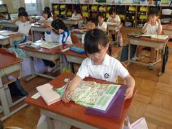 1年生道徳の授業