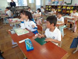 1年生道徳の授業