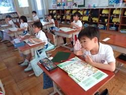 1年生道徳の授業