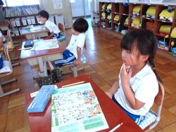 1年生道徳の授業