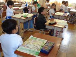 1年生道徳の授業