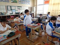 5年生社会の授業