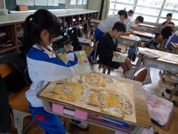 4年生図工の授業