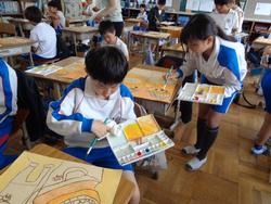 4年生図工の授業