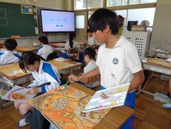 4年生図工の授業