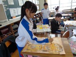 4年生図工の授業