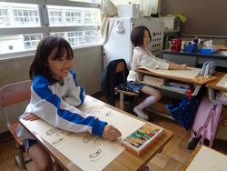 3年生図工の授業