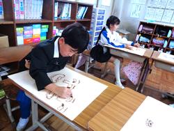 3年生図工の授業