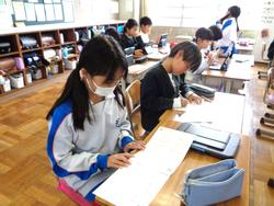 4年生国語の授業