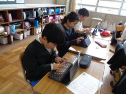 4年生国語の授業