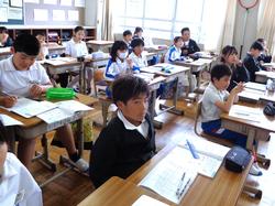 4年生算数の授業