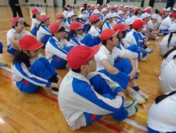 高学年 運動会の練習