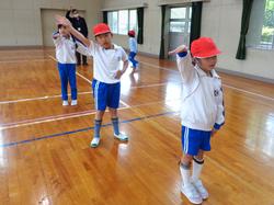 低学年 運動会の練習