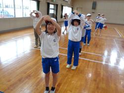 低学年 運動会の練習