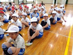 中学年 運動会の練習