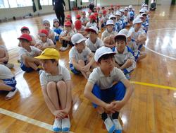 中学年 運動会の練習