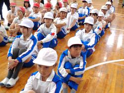 中学年 運動会の練習