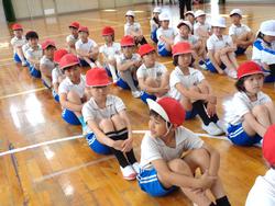 中学年 運動会の練習