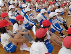 中学年 運動会の練習