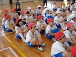中学年 運動会の練習