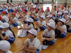 中学年 運動会の練習