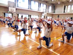 中学年 運動会の練習