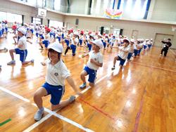 中学年 運動会の練習