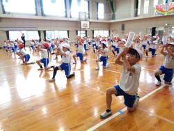 中学年 運動会の練習