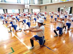 中学年 運動会の練習