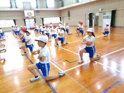 中学年 運動会の練習
