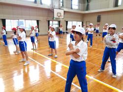中学年 運動会の練習