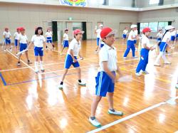中学年 運動会の練習