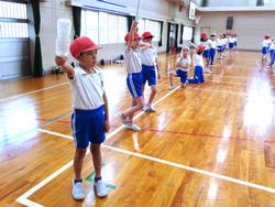 中学年 運動会の練習
