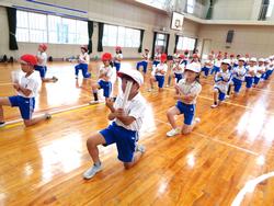 中学年 運動会の練習