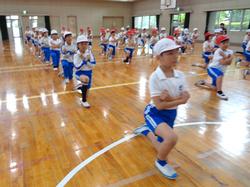 中学年 運動会の練習