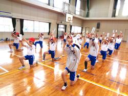 中学年 運動会の練習