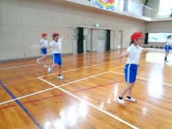 中学年 運動会の練習