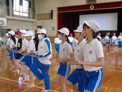 高学年 運動会の練習