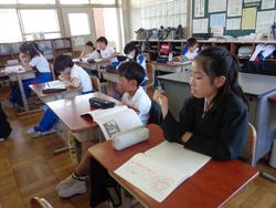 5年生道徳の授業