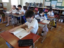 5年生道徳の授業