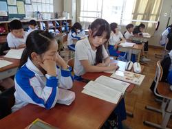 5年生道徳の授業
