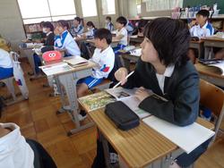 5年生道徳の授業