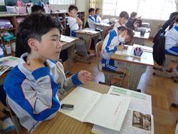5年生道徳の授業