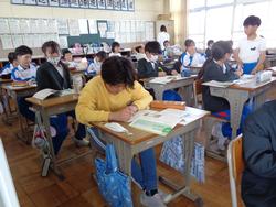 5年生道徳の授業