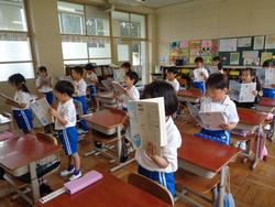 1年生国語の授業