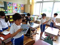 1年生国語の授業